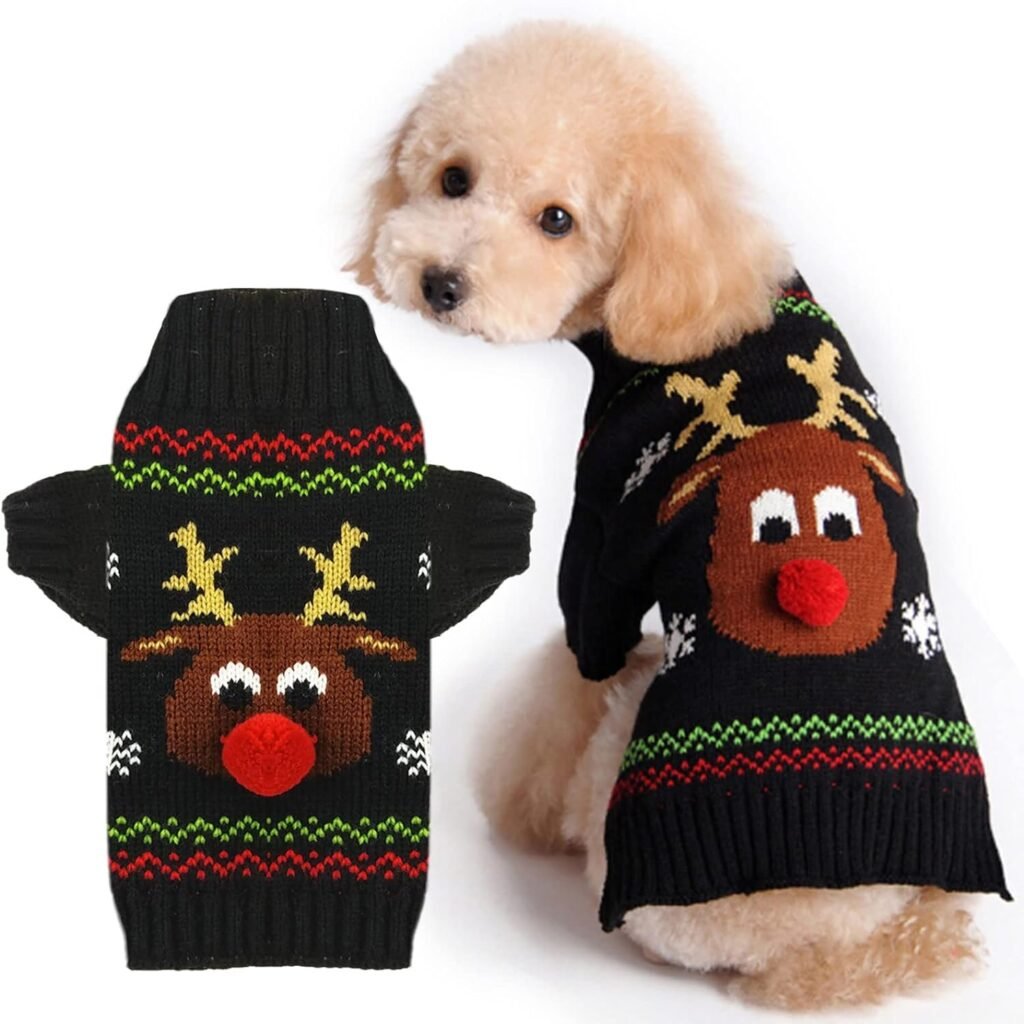 ugly christmas sweater for dog