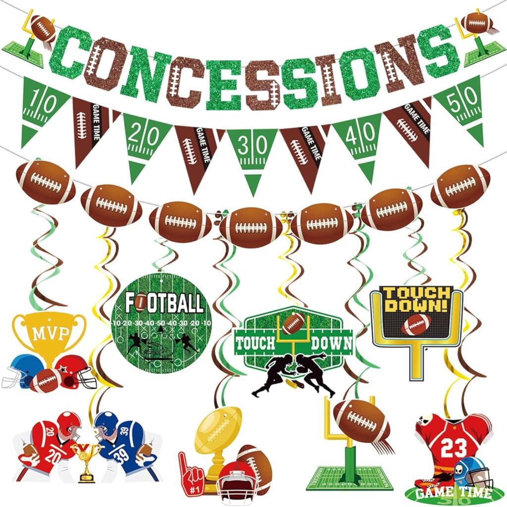 football party banner