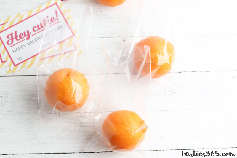 mandarin oranges in treat bags