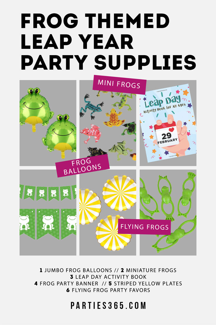 Celebrate Leap Year with a fun frog themed party this year! Establish new traditions with your kids by throwing a Leap Year party with these ideas for decorations and activities!