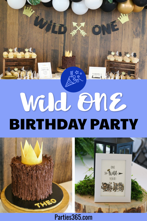 Where the Wild Things Are is a fabulous 1st birthday party theme! Fun for boys or girls, here are DIY ideas for throwing a Wild ONE first birthday party, including inspiration for your cake, decorations, centerpieces and more! 
