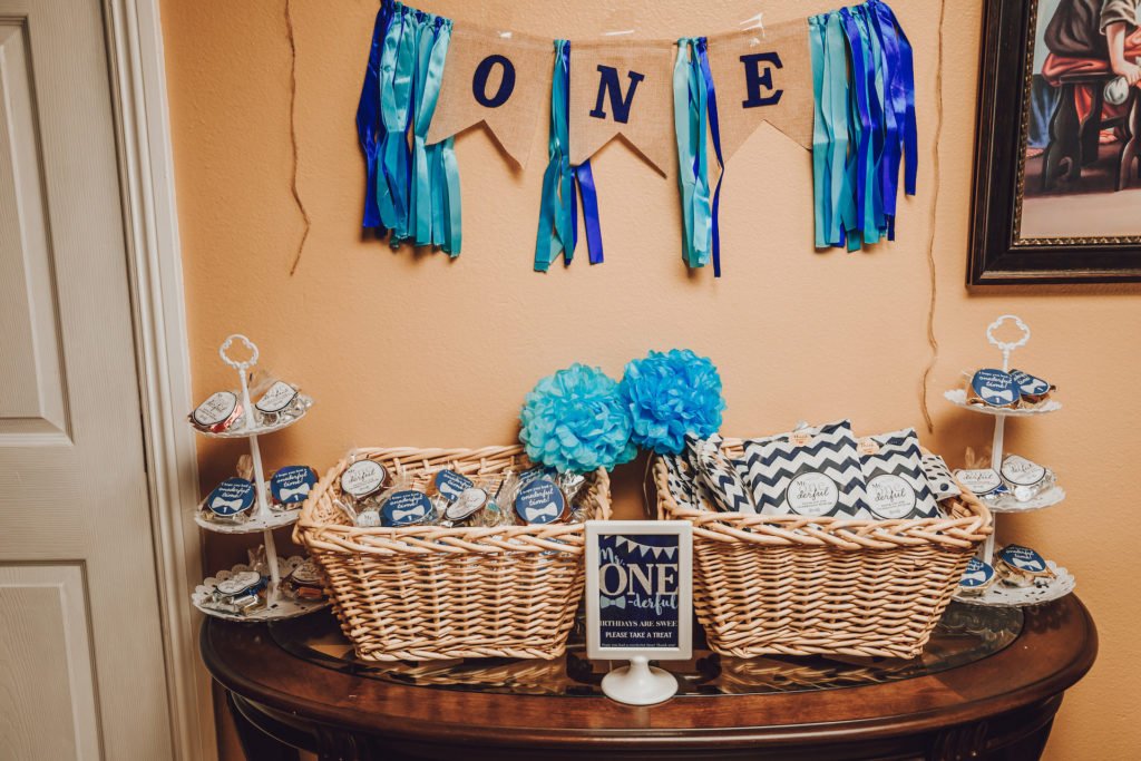 Mr Onederful 1st Birthday Decorations Kit Glittery Mr...