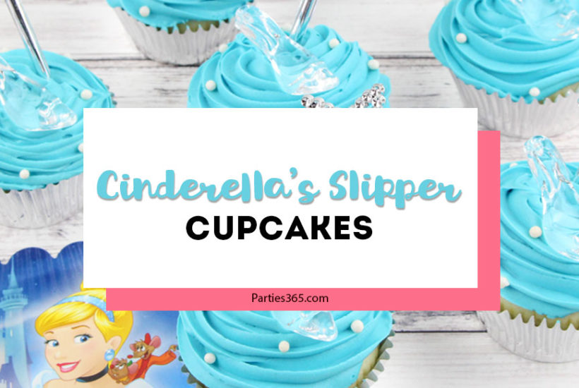 cinderella's slipper cupcakes
