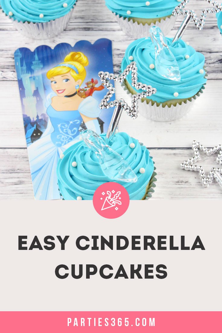 easy Cinderella cupcakes