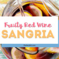 fruity red wine sangria recipe