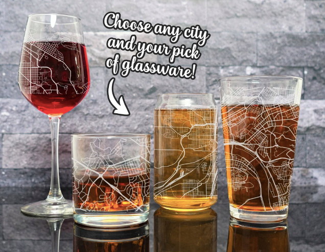 college city glassware