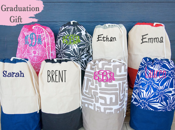 laundry bag for college graduation gift