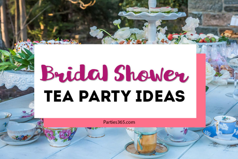 bridal shower tea party ideas
