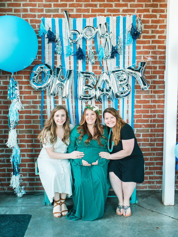baby shower photo booth