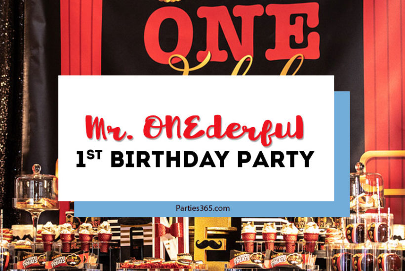 Mr. ONEderful First birthday party ideas