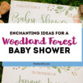 woodland forest baby shower ideas