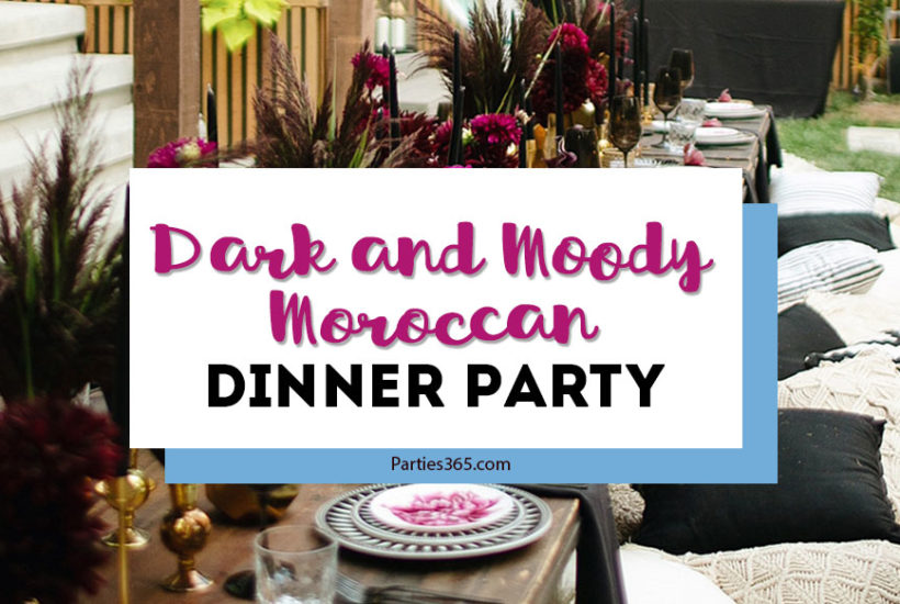 moroccan dinner party ideas
