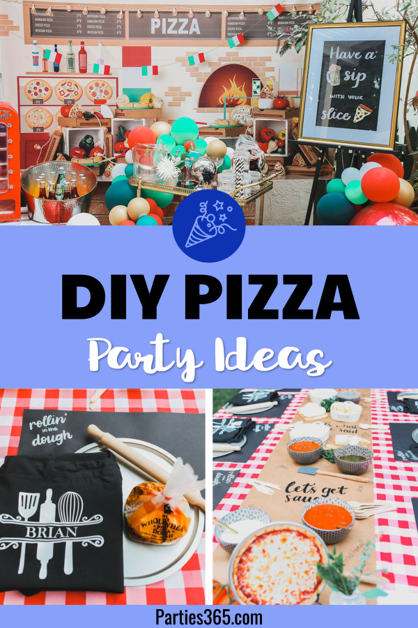 make your own pizza party for adults