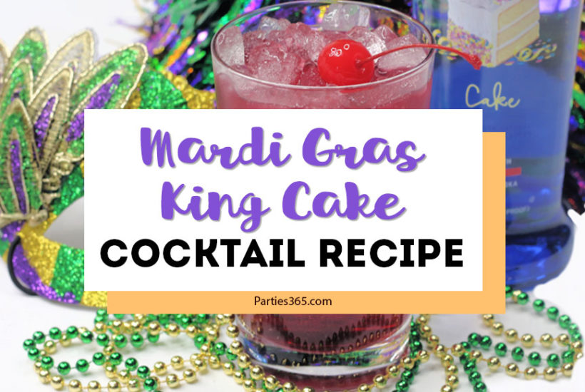 mardi gras king cake cocktail recipe
