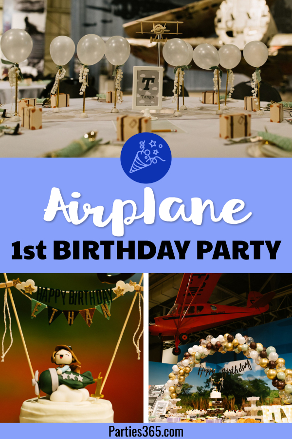Qians Party Time Flies First Birthday/Time Fies First Banner/Boys 1st Birthday Airplane Party Decorations Time Flies Airplane Baby Shower Decor 