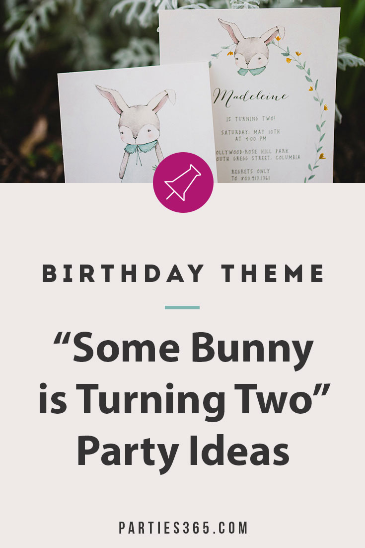 bunny birthday party ideas