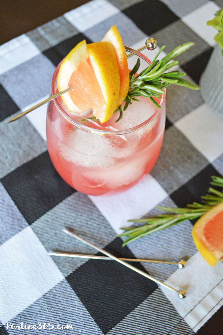 grapefruit gin fizz cocktail recipe