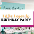 little legends boys birthday party