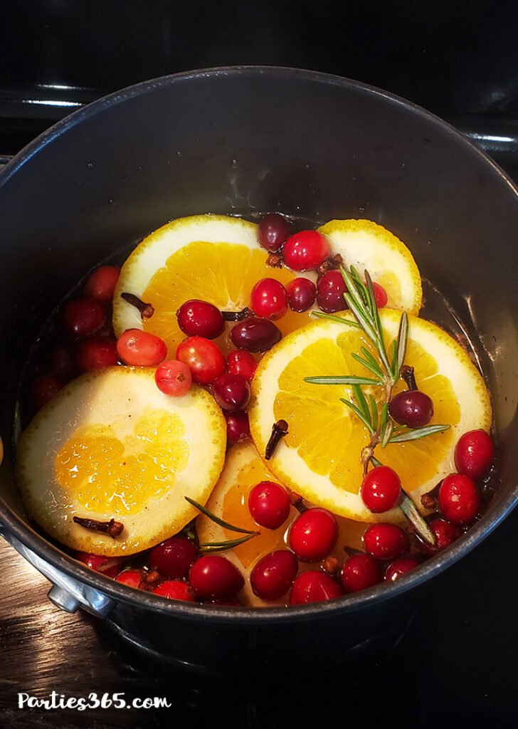 Christmas stovetop potpourri