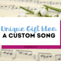 custom song gift idea