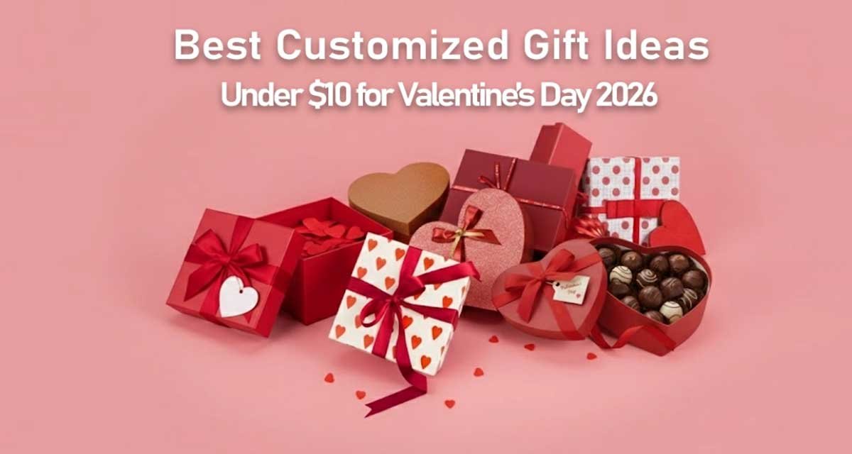 Best Customized Gift Ideas Under $10 for Valentine’s Day 2026