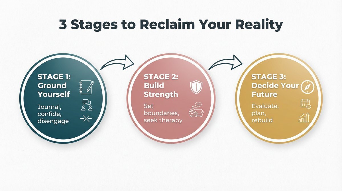 a 3 stage roadmap to reclaim your reality