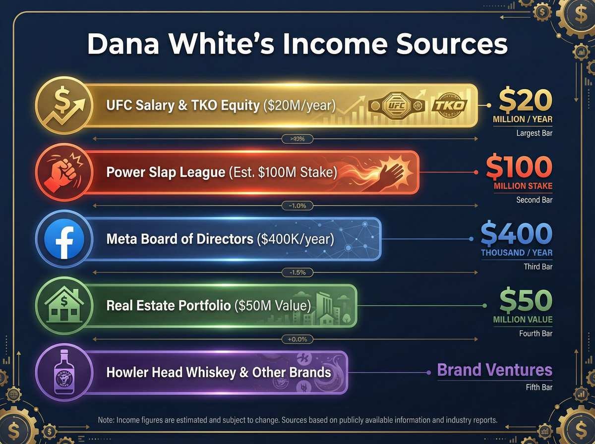 breaking down the empire dana whites income sources