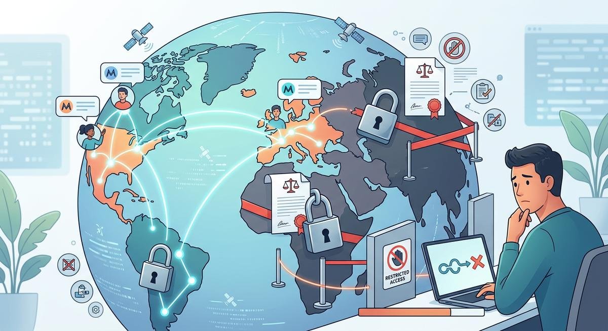 countries and regions where minichat is restricted