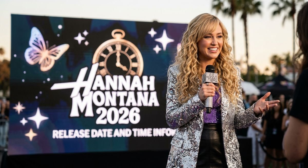 hannah montana 2026 release date and time — 20th anniversary special premiering on Disney Plus and Hulu
