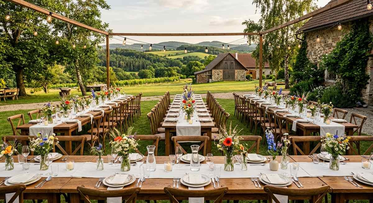 the gudas wedding at farma michael