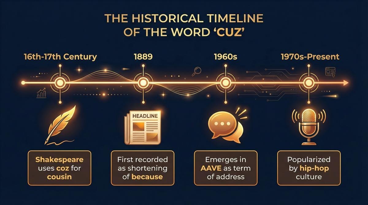 the origins of cuz from shakespeare to street slang