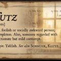 yutz definition — Yiddish-origin slang word for a foolish or bumbling person explained with etymology and usage