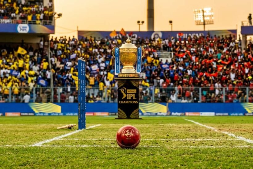 sandeep sharma net worth 2026 — IPL cricket ball and trophy representing Rajasthan Royals fast bowler career earnings