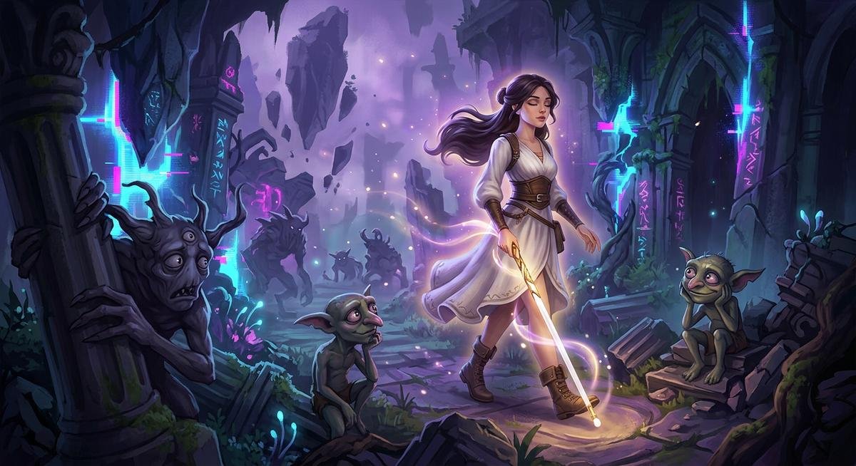 what is the monster bosss blind wife