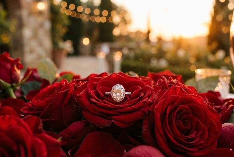 brenda song husband — diamond engagement ring symbolizing Brenda Song and Macaulay Culkin's relationship