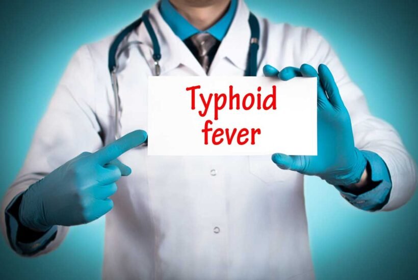 Typhoid symptoms causes
