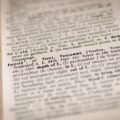 pshaw meaning — vintage dictionary page open to a word entry, where most readers first meet the word