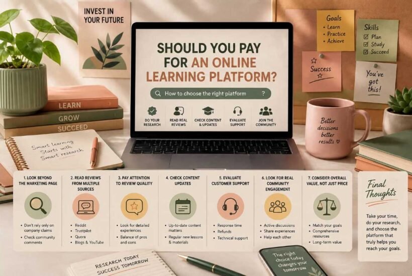 Should You Pay For An Online Learning Platform