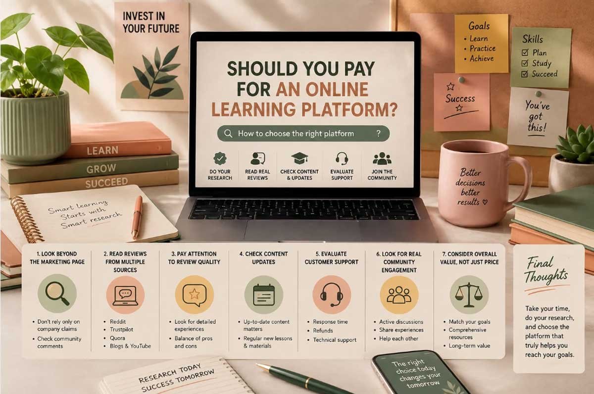 Should You Pay For An Online Learning Platform