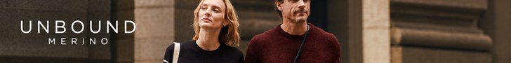 Unbound Merino travel clothing for women and men