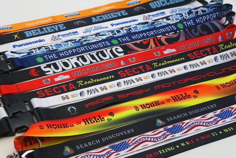 Why Dye Sublimation is Standard for Full Color Branding for Lanyards